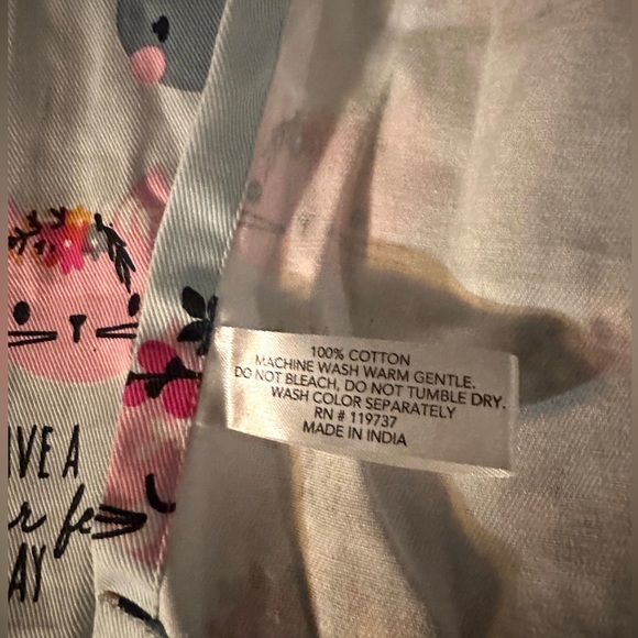 NWT Women/Men Childless Cat LadyAPRON/Puppy oven mitts...